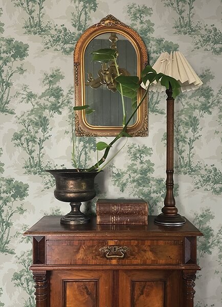 Sainsbury Sage Forest Wallpaper
