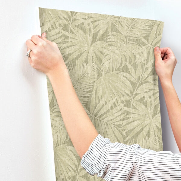 Sonny Green Fronds Wallpaper