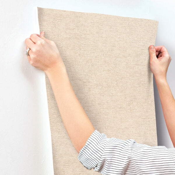 Tansy Neutral Distressed Wallpaper