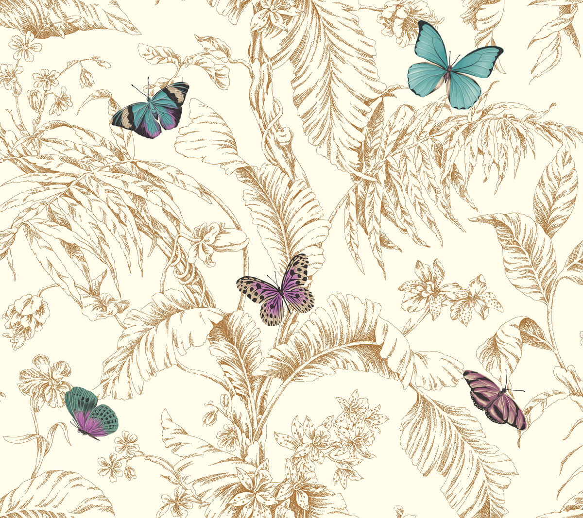 Papillon Wallpaper