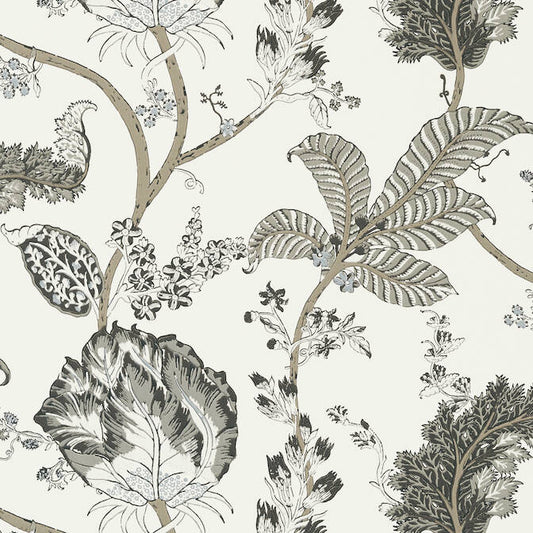 Kalamkari Vine Wallpaper