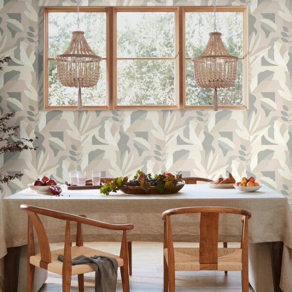 Papier Colle Neutral Wallpaper