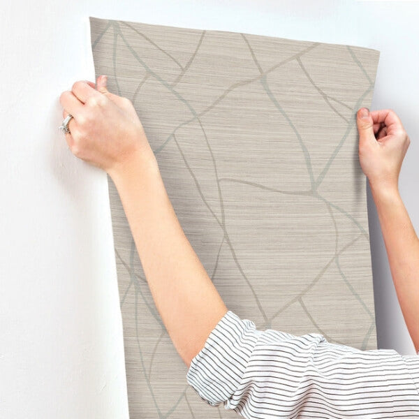 Raska Taupe Wallpaper