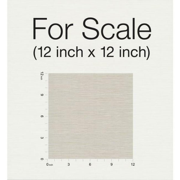 Ramie Weave Light Grey Wallpaper