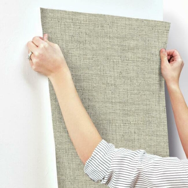 Papyrus Weave Beige Wallpaper
