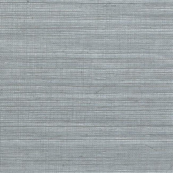 Sisal Grasscloth Silver Wallpaper
