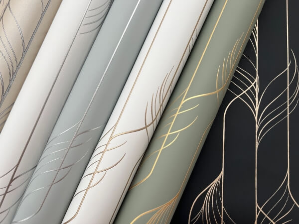 Elemental Thread Neutral Pearl & Silver Wallpaper