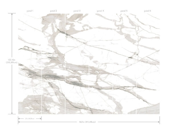Imperial Marble Neutral Wall Mural