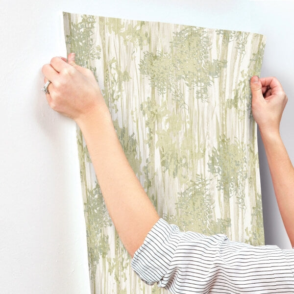 Aspen Grove Green Wallpaper