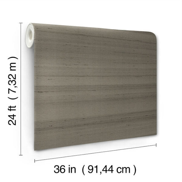 Silk Road Warm Silver Wallpaper