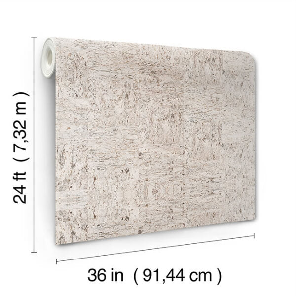 Caldera Cork Silver Birch Wallpaper