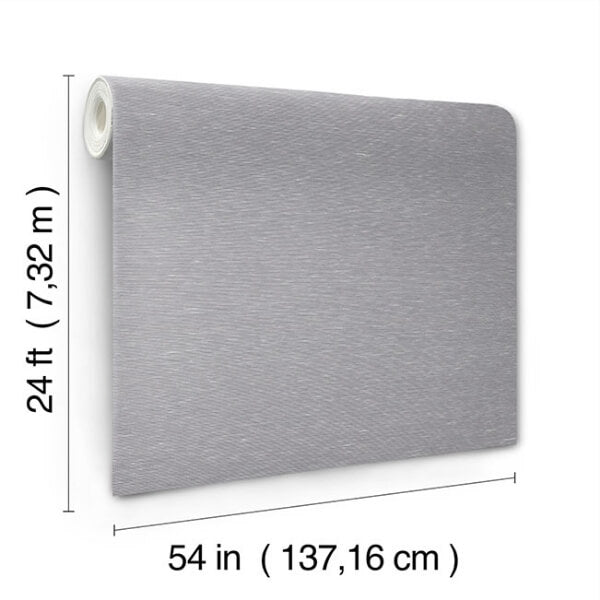 Linen Levels Dove Wallpaper