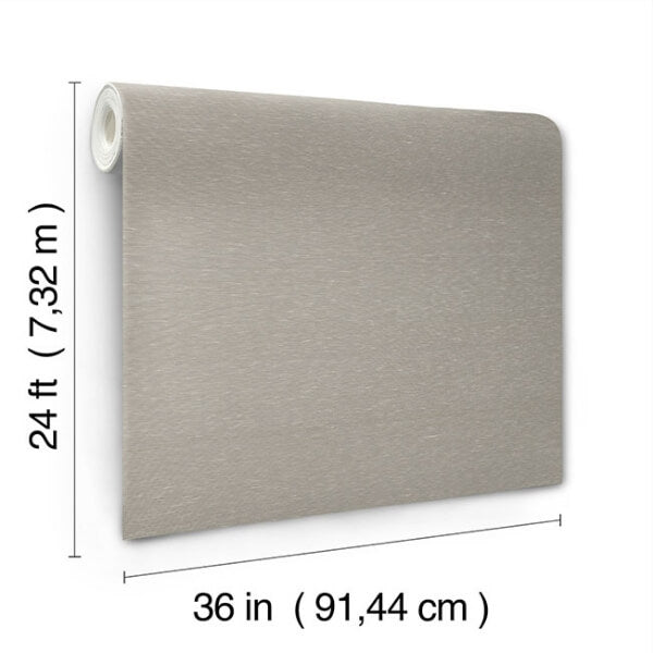 Linen Sunrise Grey Wallpaper