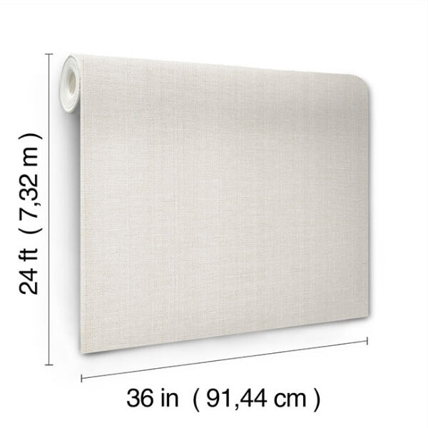 Airy Paperweave Silver Gray Wallpaper