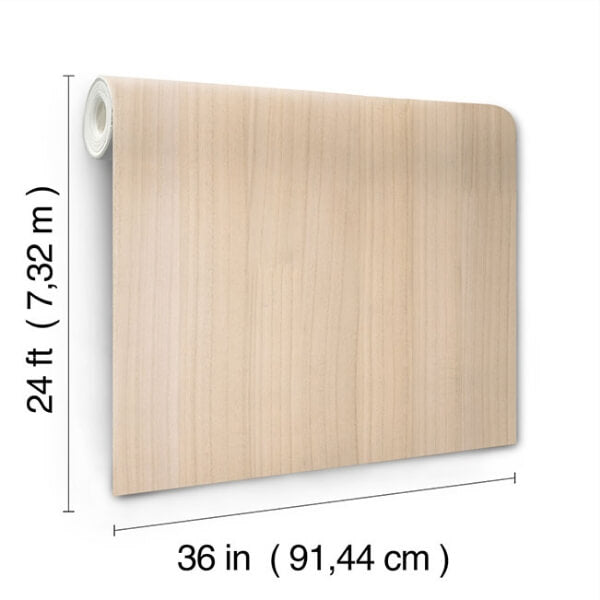 Wood Veneer Beech Wallpaper