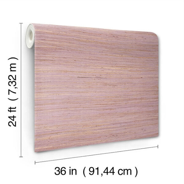 Multicolored Hemp Rose Bisque Wallpaper