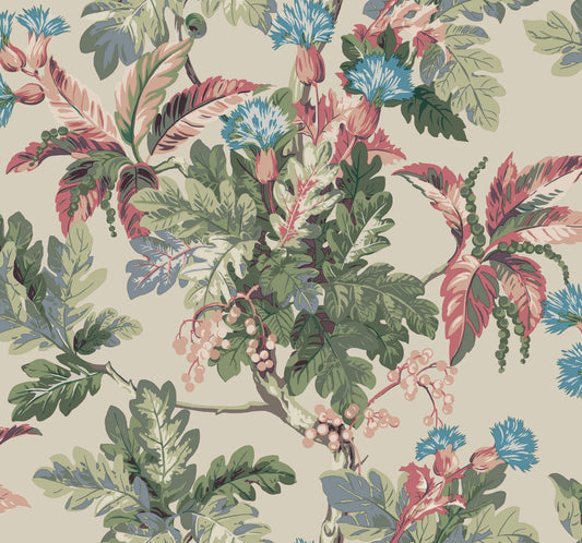 Briarwood Taupe Wallpaper
