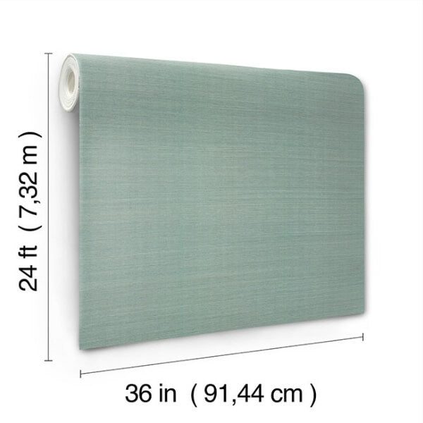 Maguey Sisal Spruce Wallpaper