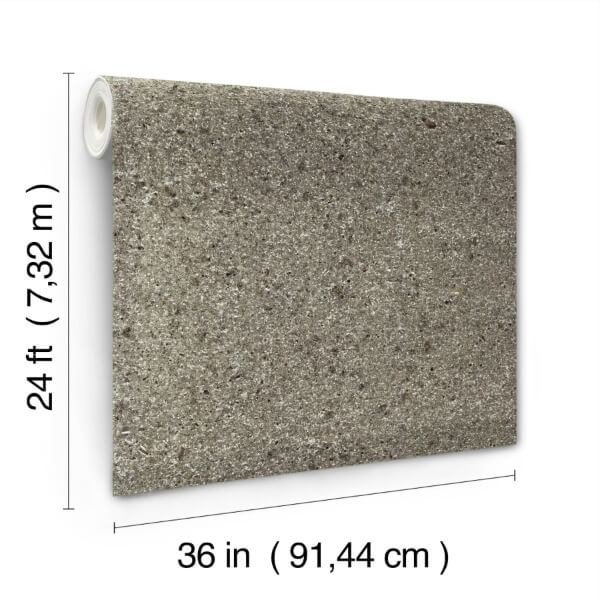 Brilliant Mica Graphite Wallpaper