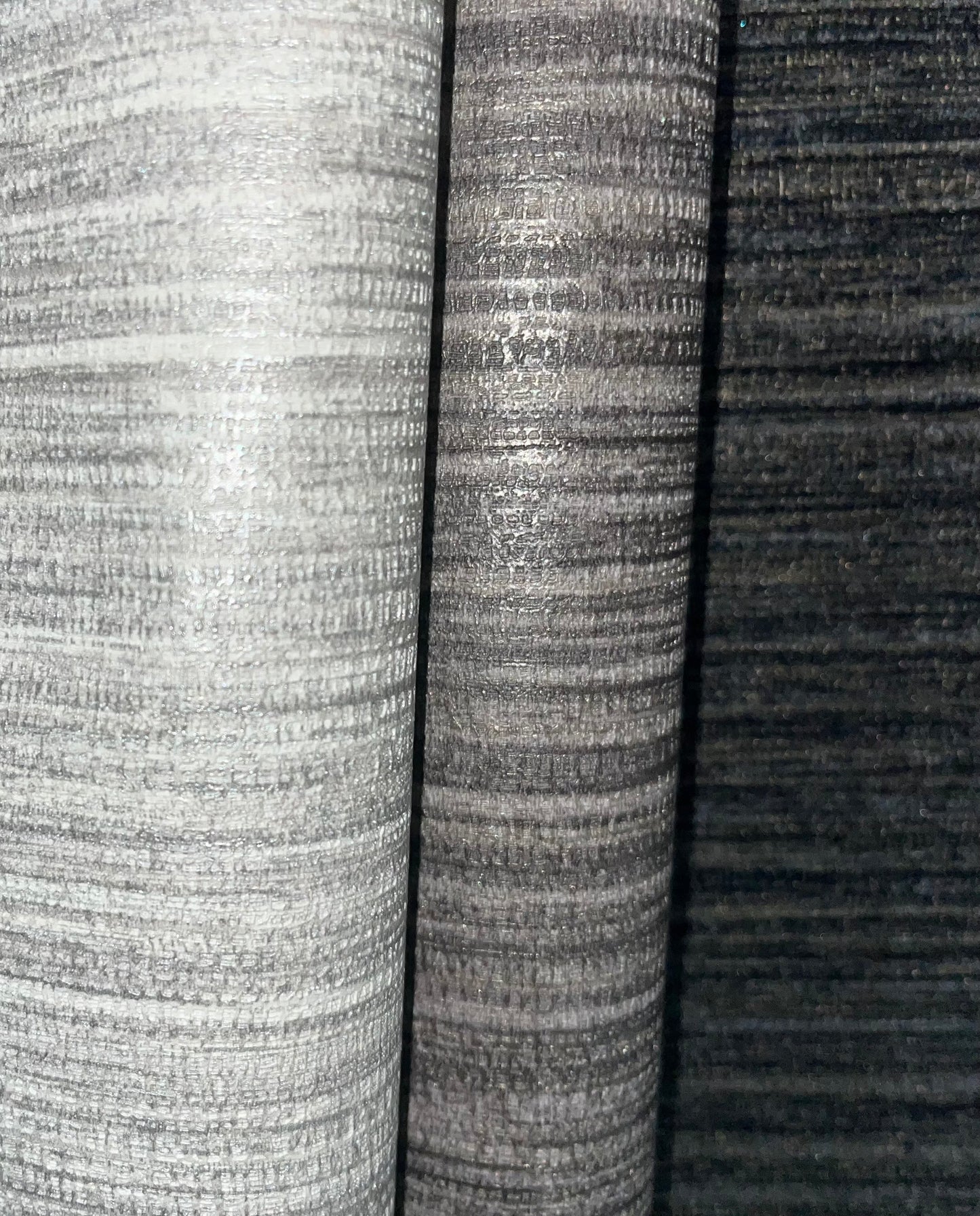 Textured Metallic Gray Wallpaper