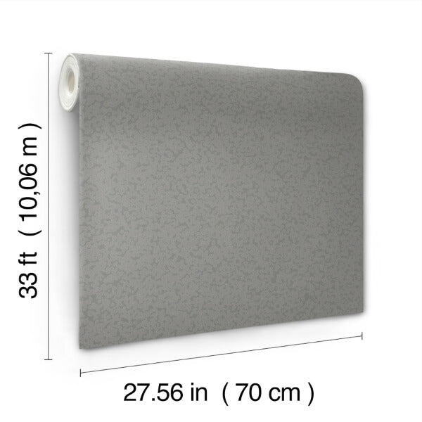 Hudson Pewter Hammered Metal Wallpaper