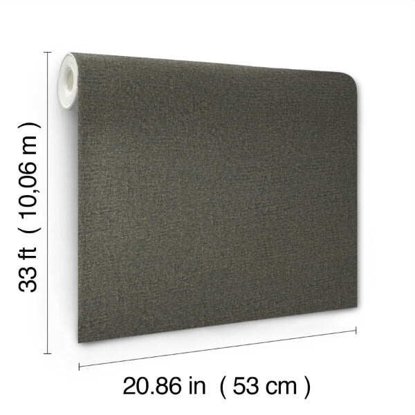 Garden Stone Charcoal Textured Wallpaper