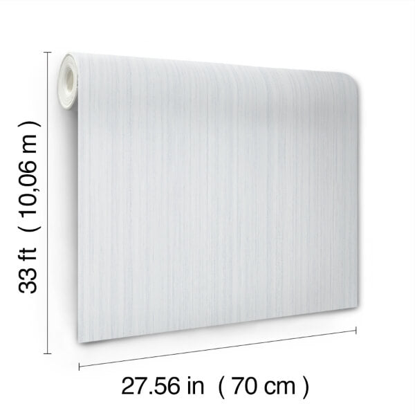 Indra Light Grey Striated Wallpaper