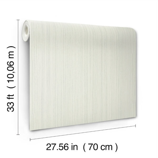 Indra Sage Striated Wallpaper