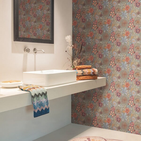 Magic Garden Black Wallpaper