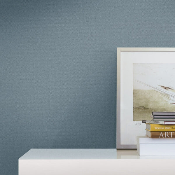 Chevronette Blue Wallpaper
