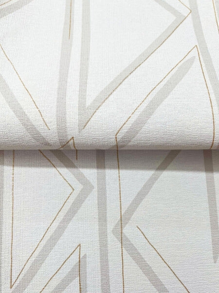 Side By Side Whitewash Wallpaper