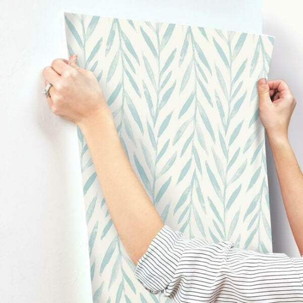 Willow Blue Wallpaper