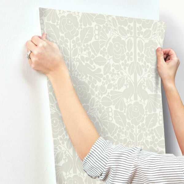 Fairy Tales Beige Wallpaper