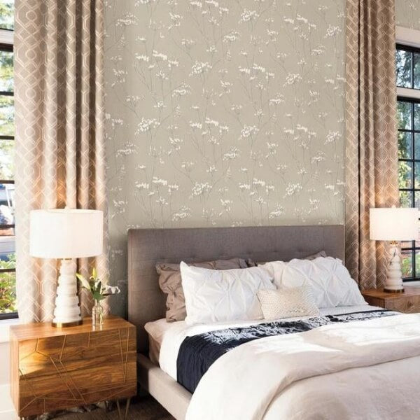 Enchanted Tan Wallpaper