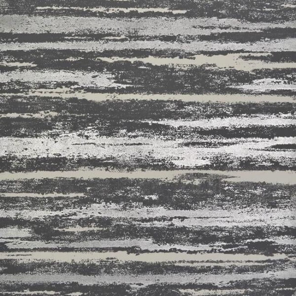 Atmosphere Black & Silver Wallpaper