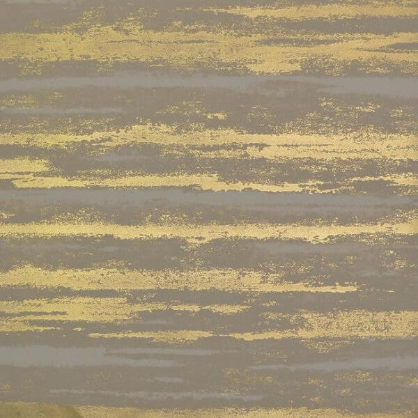 Atmosphere Khaki & Gold Wallpaper