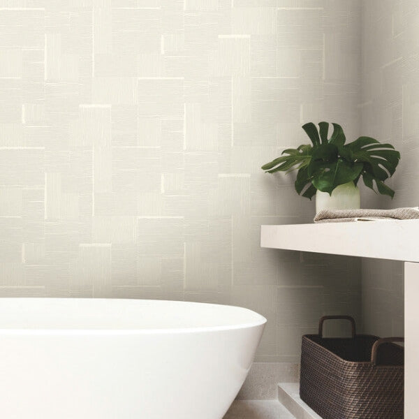 Contour Ivory Wallpaper