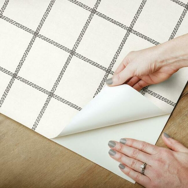 Magnolia Home Sunday Best Black Peel & Stick Wallpaper