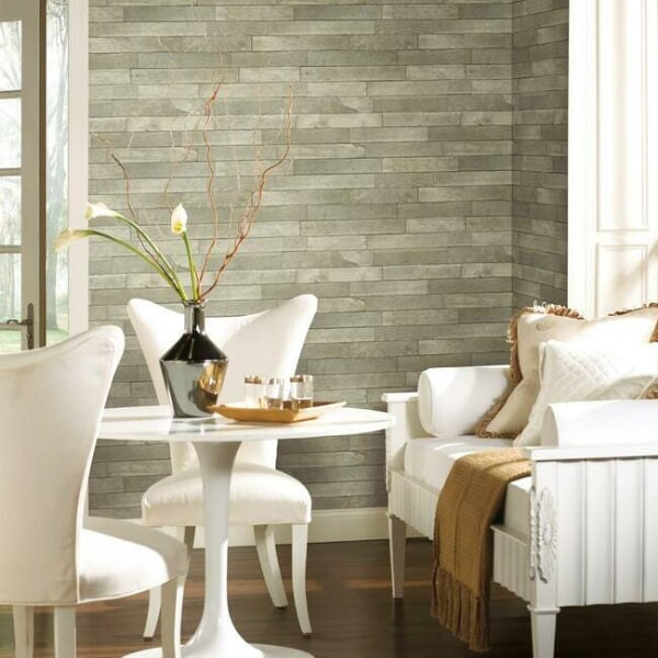 Warehouse Planks Brown Peel & Stick Wallpaper