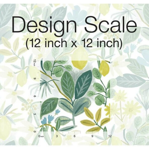 Amalfi Blue & Green Peel & Stick Wallpaper