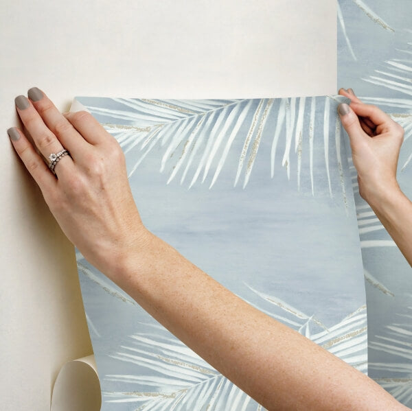 Endless Summer Blue Peel & Stick Wallpaper