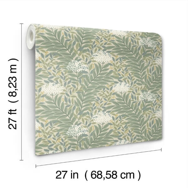 Highgrove Linen Wallpaper