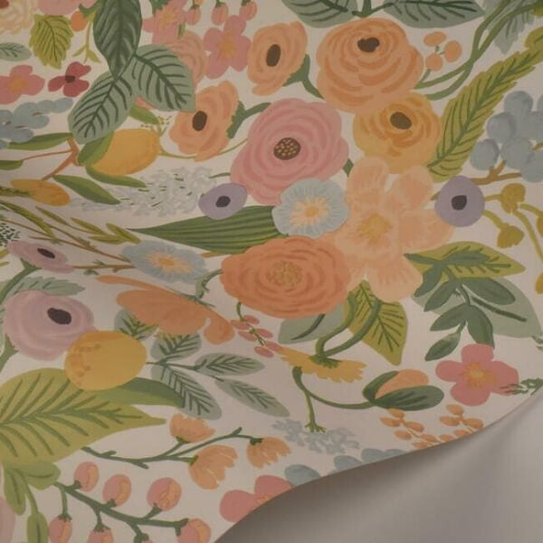 Garden Party Pastel Wallpaper