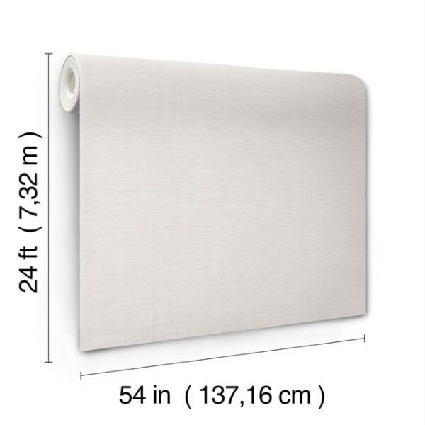 Linen Levels Whitecaps Wallpaper