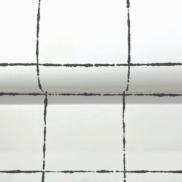 La Vitre Plaid Carbon Black Wallpaper