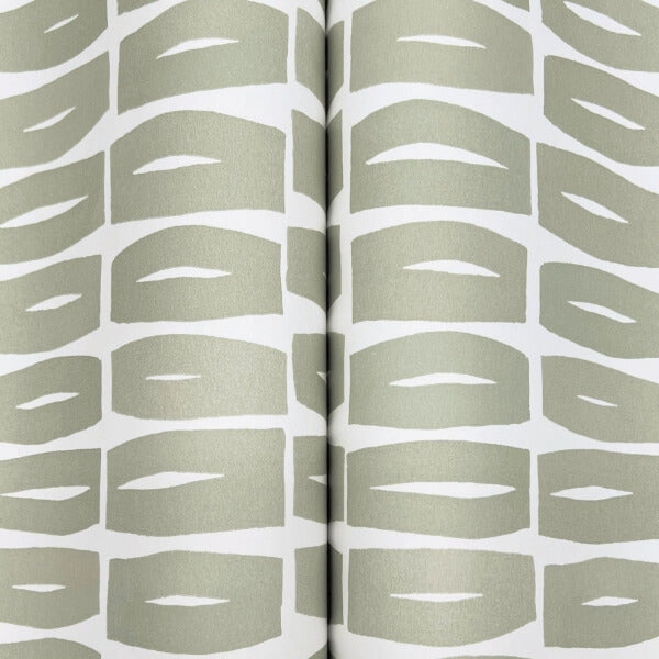 Modernist Motif Leaf Wallpaper