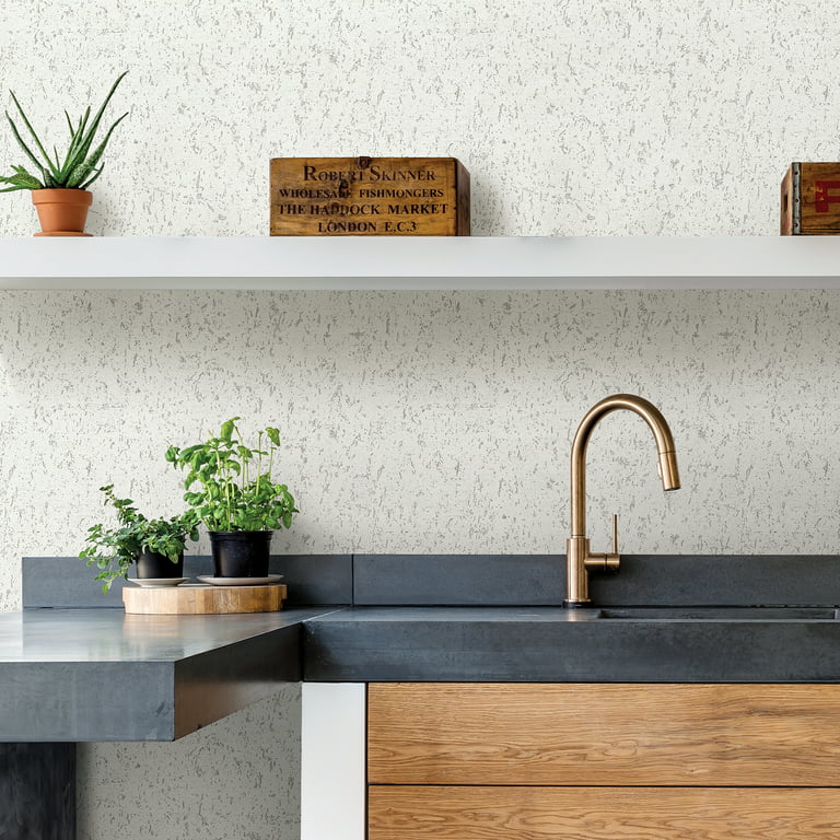 Millau Faux Concrete Wallpaper