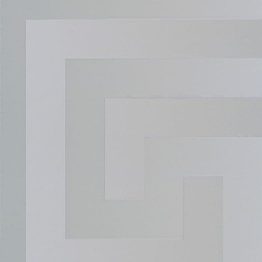 Versace Silver Greek Key Wallpaper