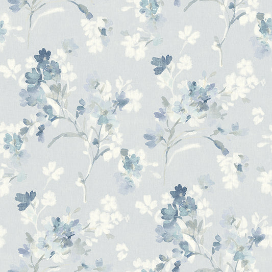 Azalea Light Blue Floral Branches
