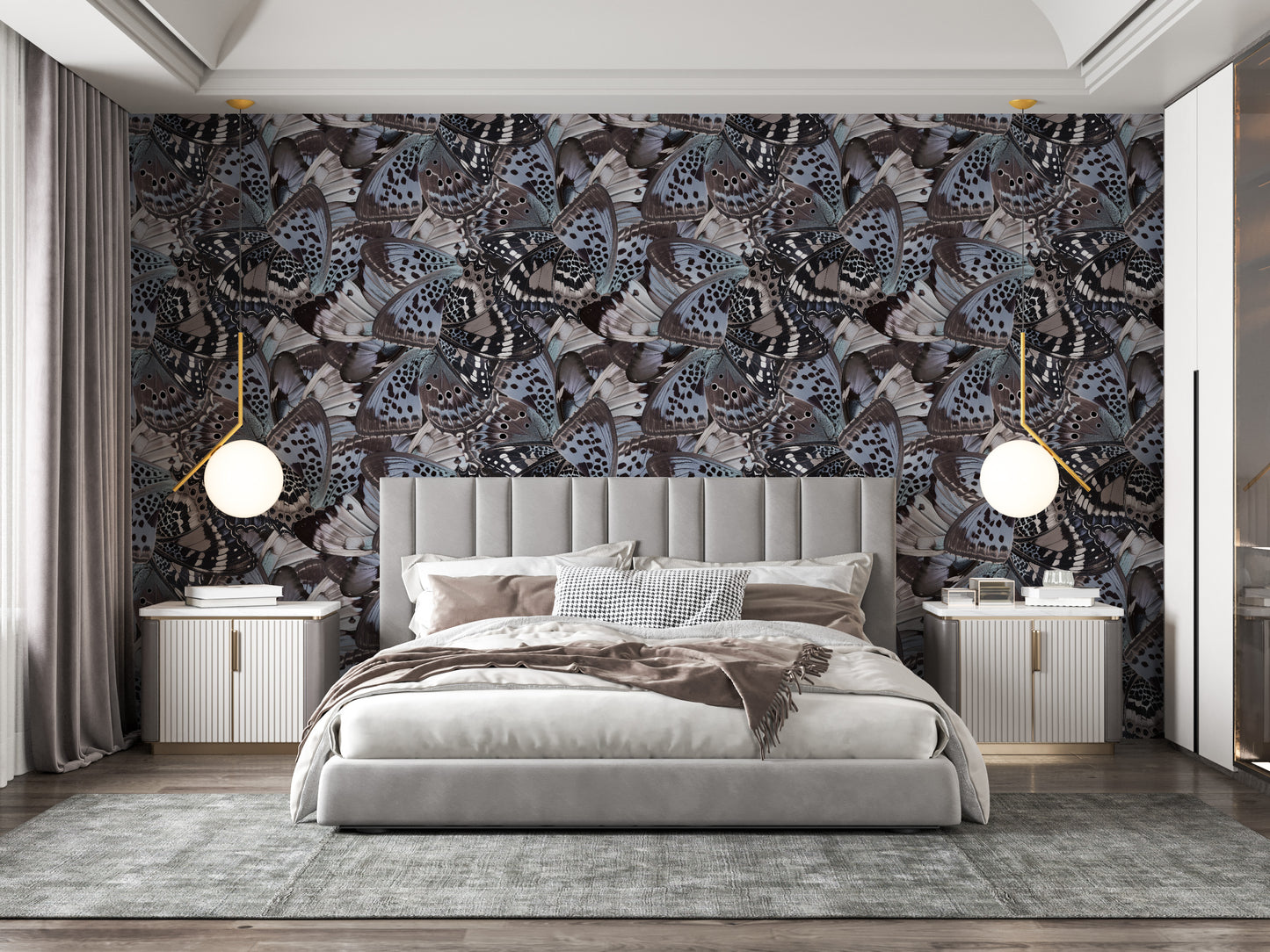 Butterfly Midnight Dreams Mural